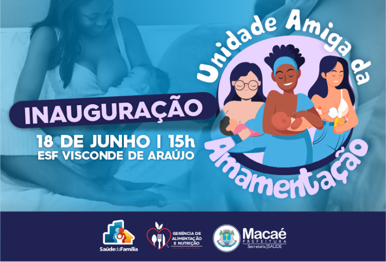 Macaé recebe certificação Estratégia Amamenta e Alimenta Brasil