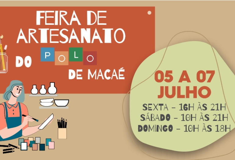 Projeto de artesanato premiado no Estado será lançado no Beco das Artes em Macaé