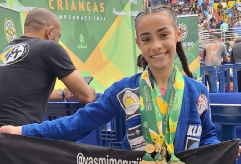 Atleta macaense é Tetracampeã Brasileira de Jiu-Jitsu