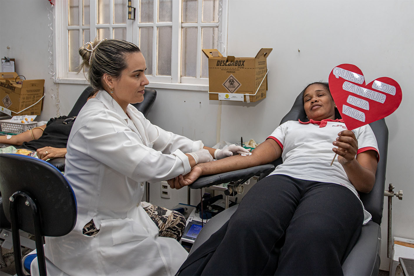 Macaé reuniu voluntários em Dia D de Doação de Sangue