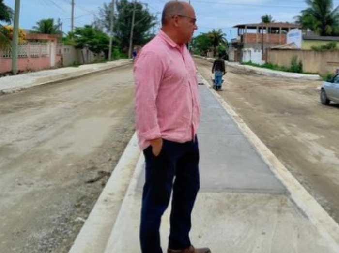 Prefeito de Arraial promete mais obras na cidade em caso de reeleição