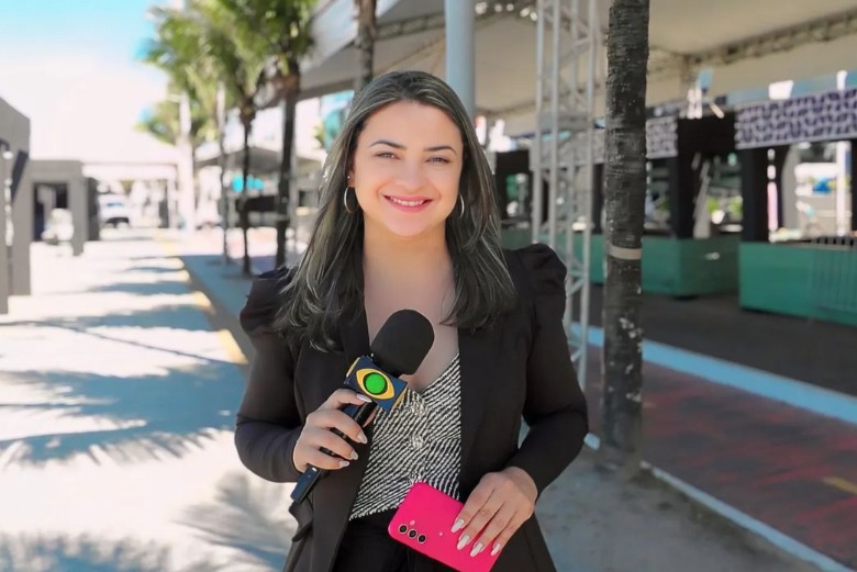 Macaense Gabriely de Souza vai comandar a apresentação do novo programa da Band, o Interior Acontece