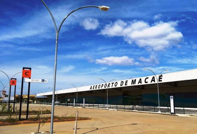 Nova pista do Aeroporto de Macaé chega à reta final de construção