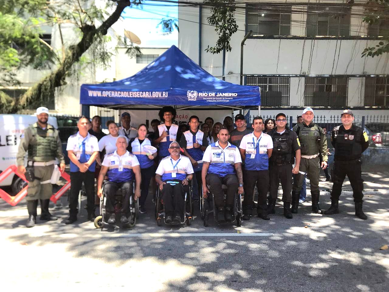 Operação Lei Seca realizou Blitz Educativa em conjunto com alunos do Luiz Reid em Macaé