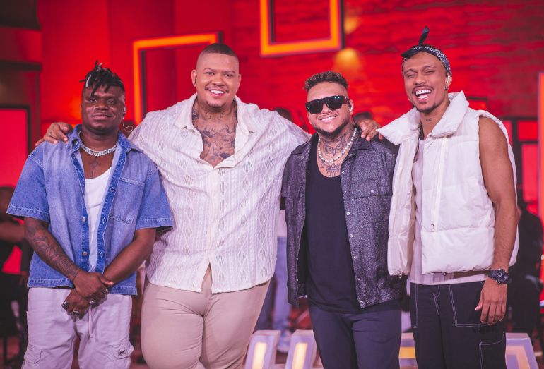 Di Propósito, Suel e Kamisa 10 cantam sucessos do Exaltasamba no Respeita Minha História 3