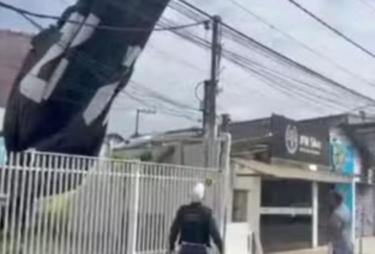 Perigo: fim de semana registra queda de 2 balões em Rio das Ostras