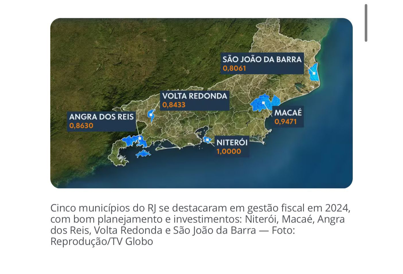 Em meio a dificuldades do RJ, Macaé mantém equilíbrio e excelente índices fiscais