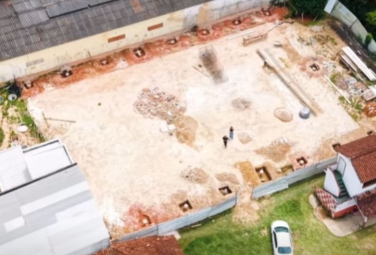 Bairro do Imbaú, em Silva Jardim, vai ganhar nova quadra esportiva coberta