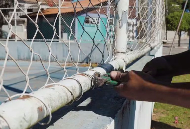 Quadra poliesportiva passará por obras de revitalização em Silva Jardim