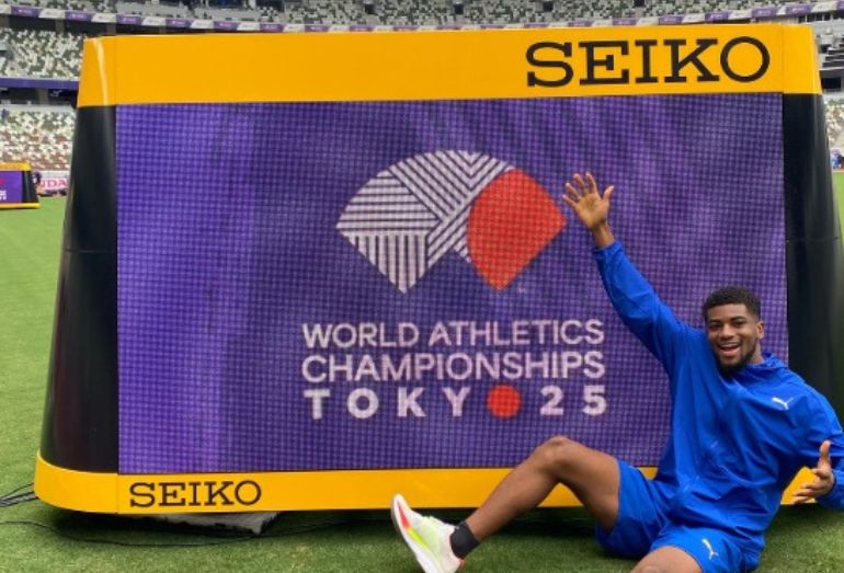 Atleta de Macaé representa o Brasil no Mundial de Atletismo em Tóquio