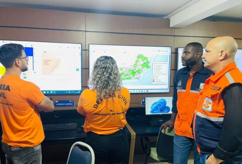 Defesa Civil de Rio das Ostras visita Macaé em busca de modernização
