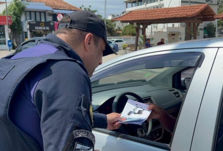 Semana Nacional de Trânsito é lembrada com ação educativa em Rio das Ostras