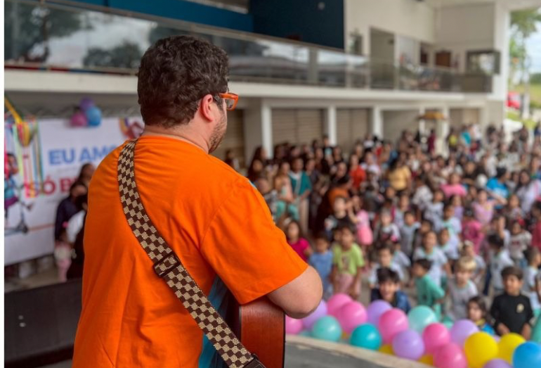 Semana da Educação Infantil se encerra com evento no centro de Silva Jardim