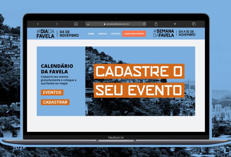 Lideranças comunitárias lançam o site oficial da Semana da Favela 2025