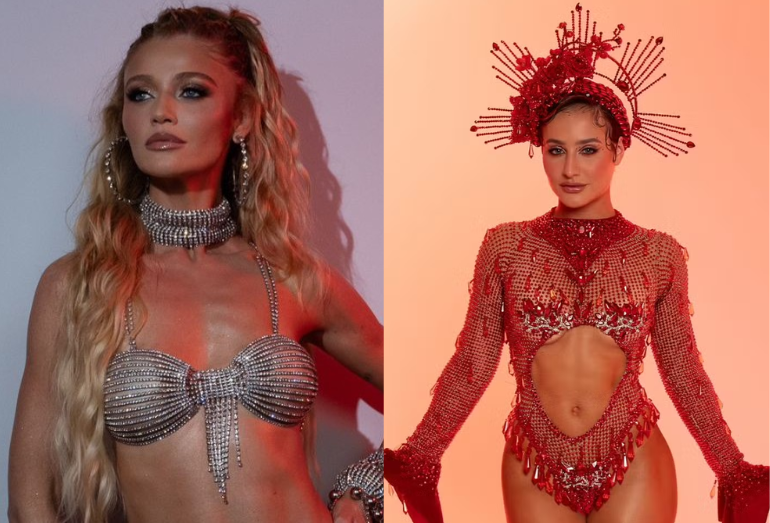 O Salgueiro está com tudo! Escola de samba anuncia Bruna Griphao e Cintia Dicker como musas