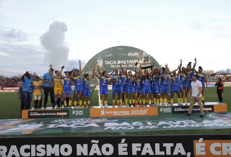 Taça das Favelas RJ 2025 consagra novos campeões em finais históricas
