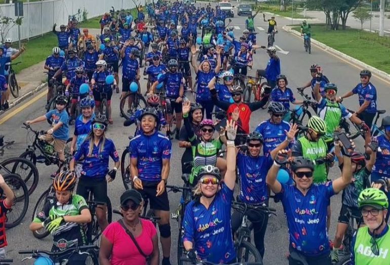 Evento ciclístico em Macaé vai arrecadar alimentos para famílias assistidas pela MOPAM