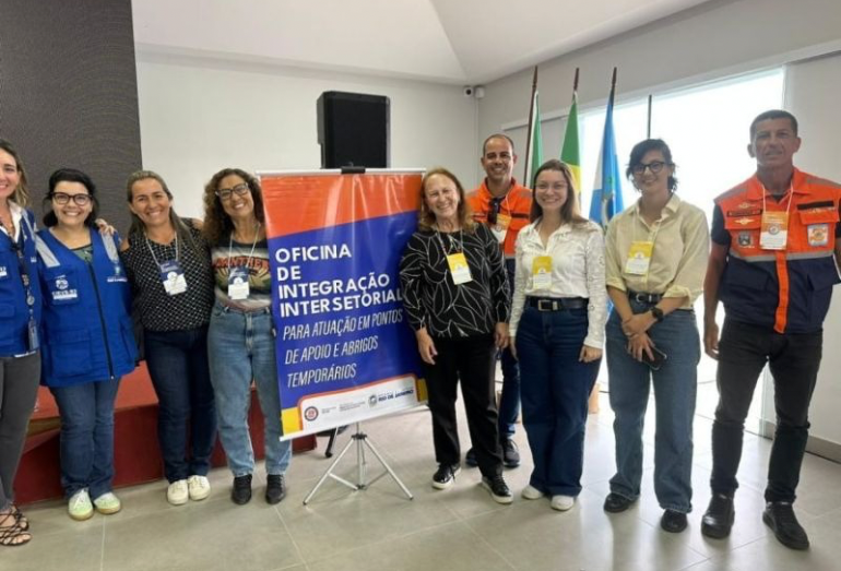 Rio das Ostras capacita servidores para atuar em situações de calamidade