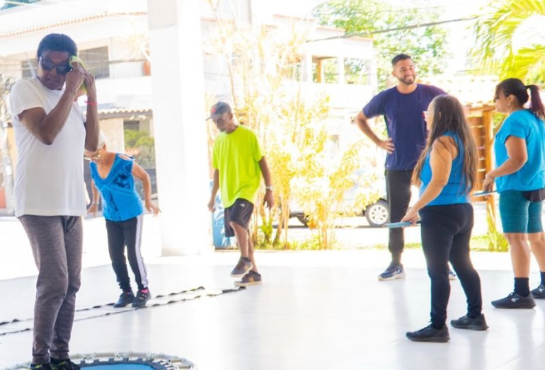 Aulão reúne prevenção ao câncer com atividade física em Silva Jardim