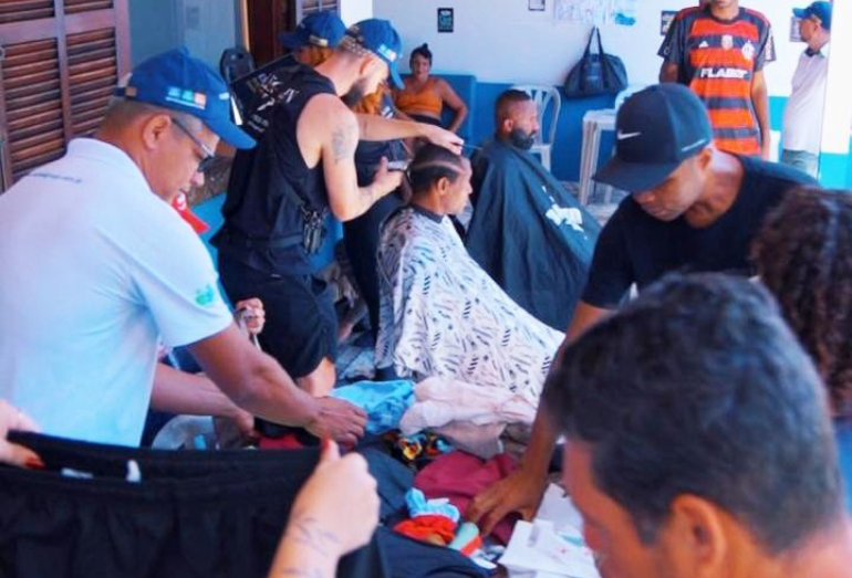 Secretaria de Assistência Social apoia ação social realizada na Casa do Sorriso em Rio das Ostras