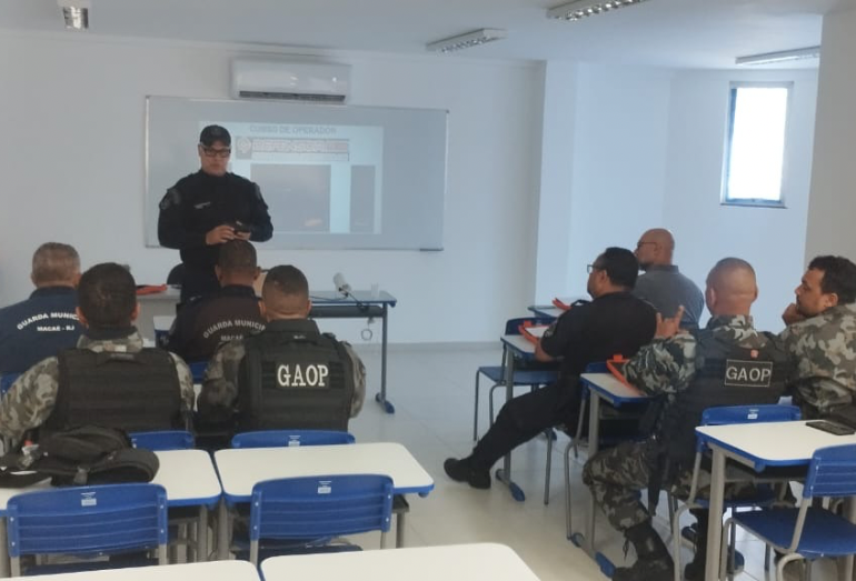 Segurança e Ordem Pública iniciam capacitação contínua de agentes em Macaé