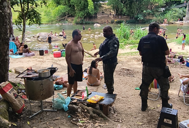 Cachoeiras de Macaé recebem operação para garantir ordem e preservação