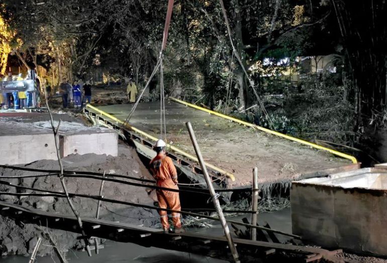 Acesso do Regalo, na serra de Macaé, é liberado após instalação de nova ponte
