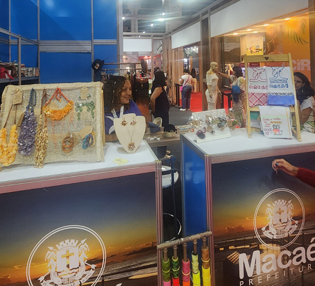 Macaé marca presença em feira e valoriza produção artesanal