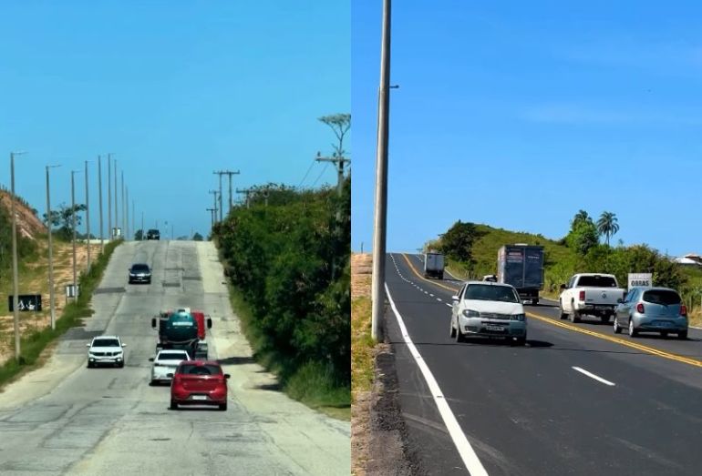 Rodovia do Contorno, em Rio das Ostras, está de cara nova graças à parceria com o Estado