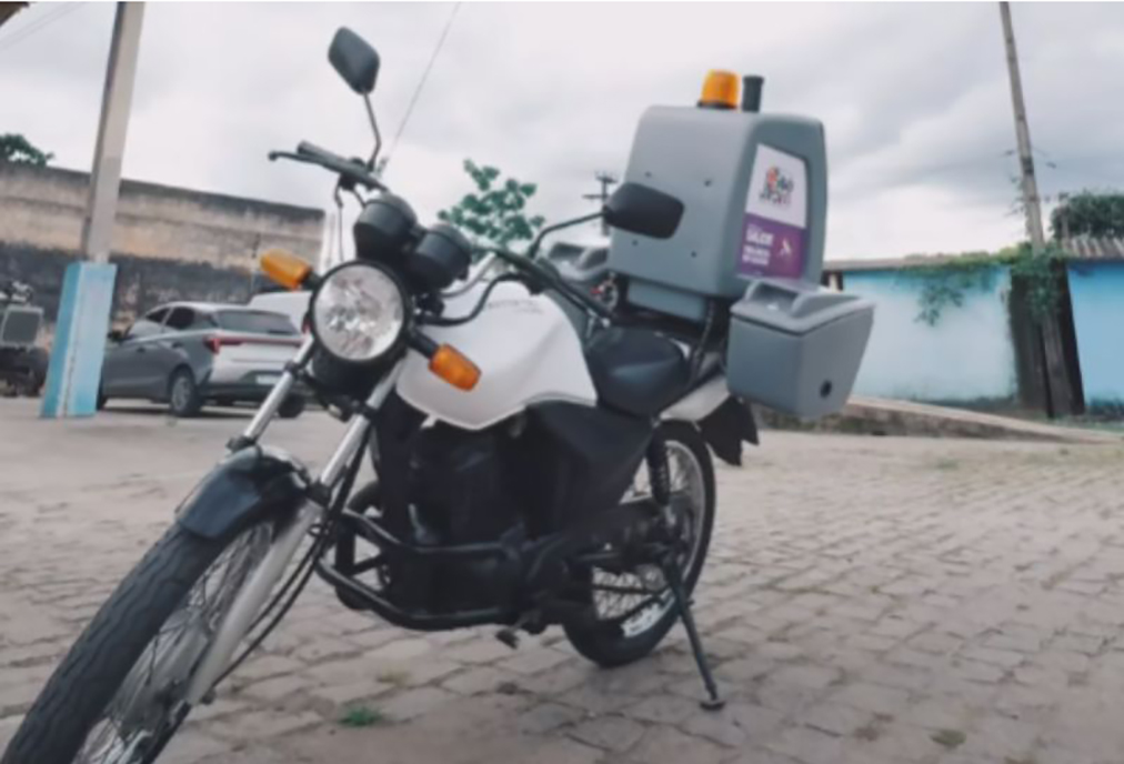 Novas motos fumacês com tecnologia inovadora entram em uso em Silva Jardim