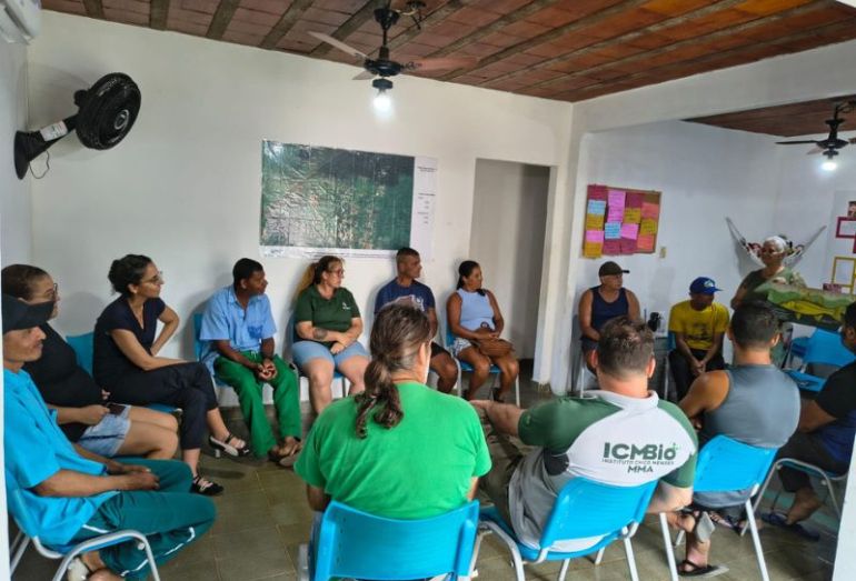 Dia Nacional de Educação Ambiental é lembrado pelo ICMBio em projeto de pesca artesanal na região