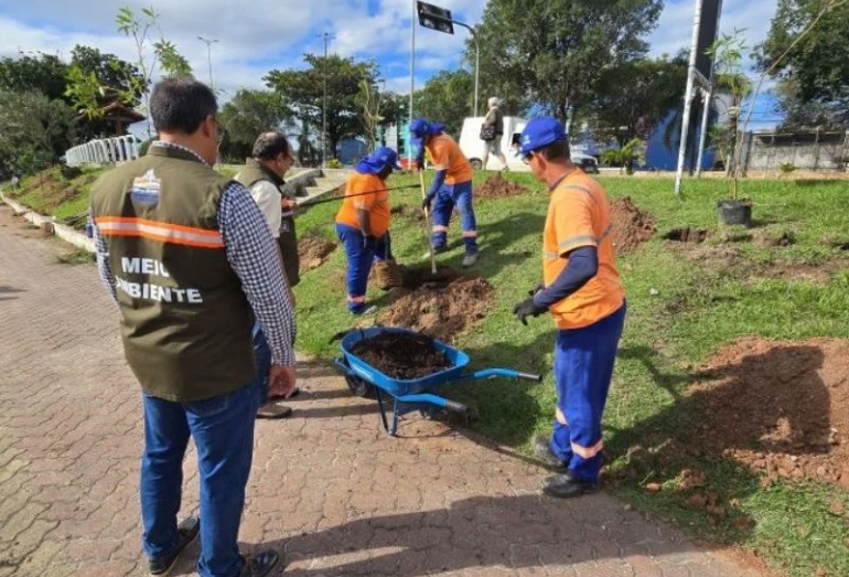 Rio das Ostras promove ação para plantio de 20 mudas nativas da Mata Atlântica