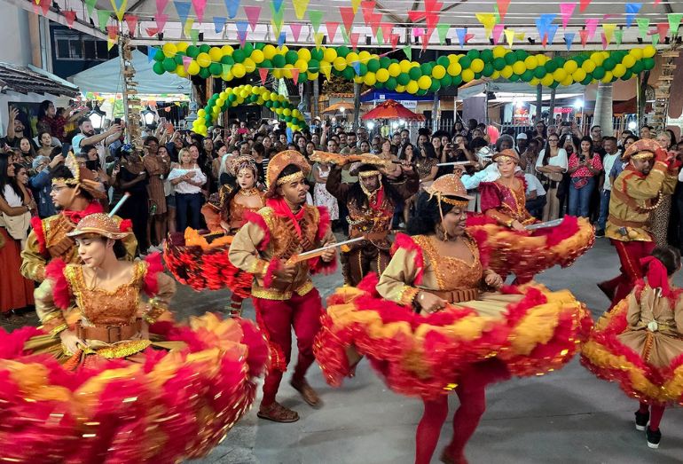 Solar dos Mellos recebe Arraiá da Cultura com música, dança e tradição em Macaé