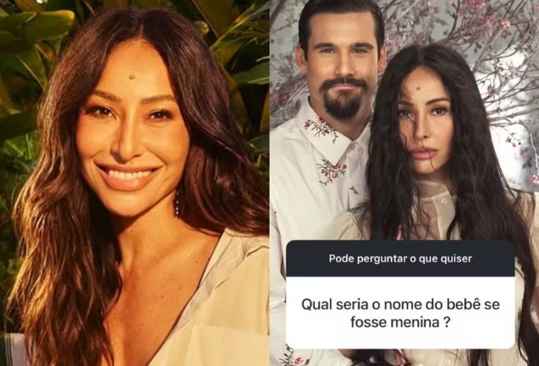 Sabrina Sato surpreende ao contar quais nomes daria à bebê se fosse menina