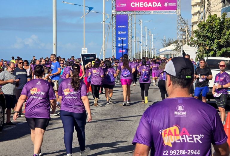 Corrida Lilás une esporte e solidariedade em Macaé neste domingo