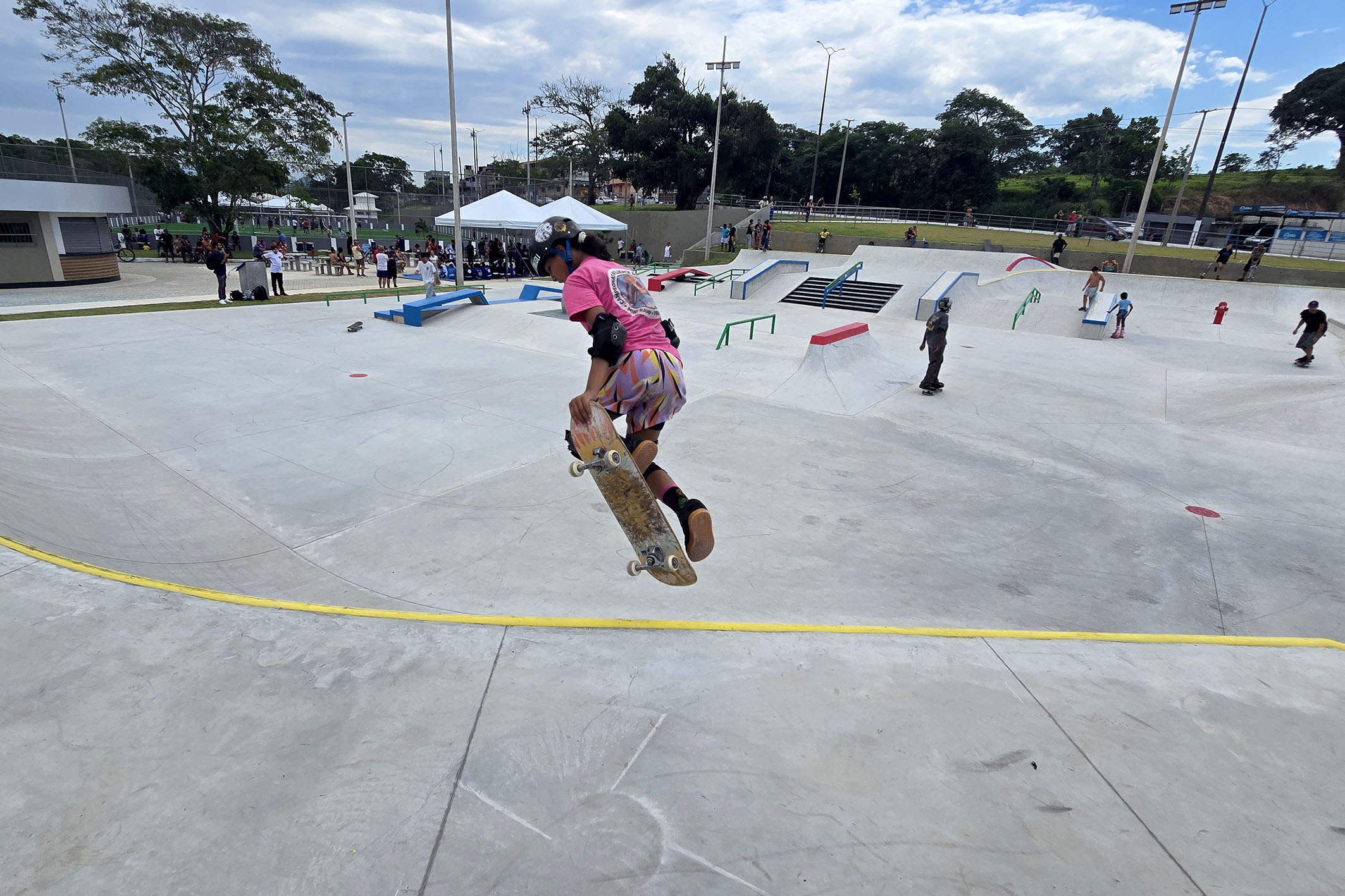 Nova pista de skate coloca Macaé na rota de grandes competições